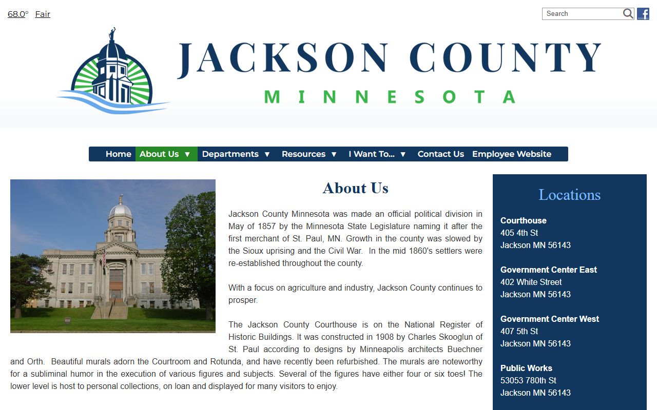 Jackson County Minnesota records overview
